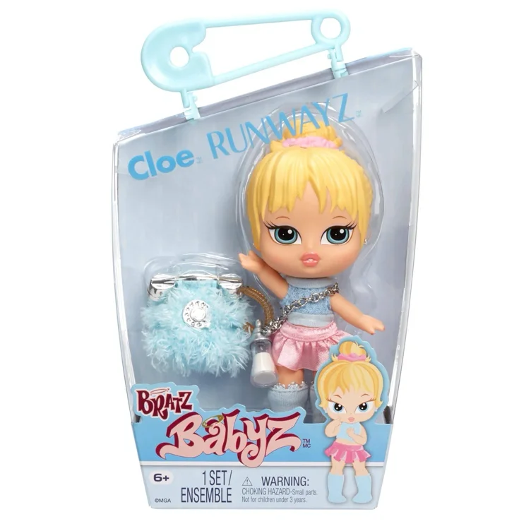 Bratz Babyz Runwayz Cloe Collectible Fashion Doll with Real Fashions