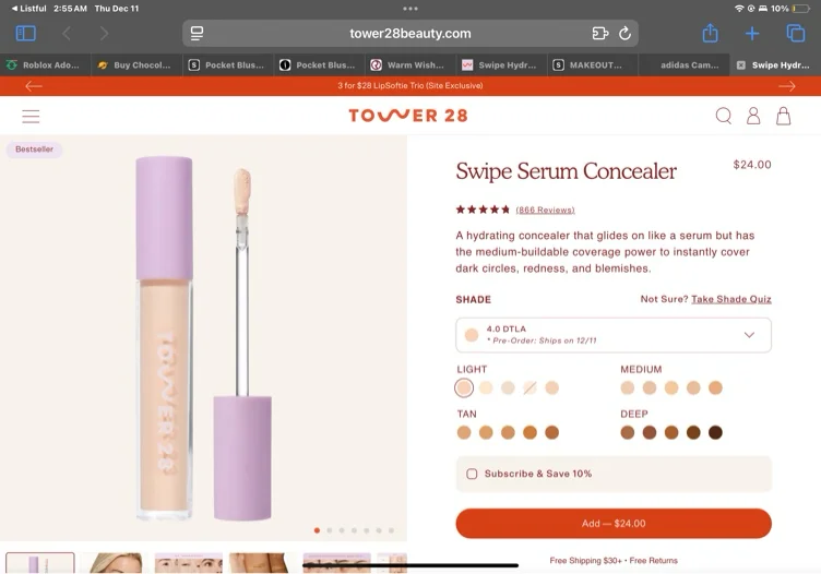 Swipe Serum Concealer