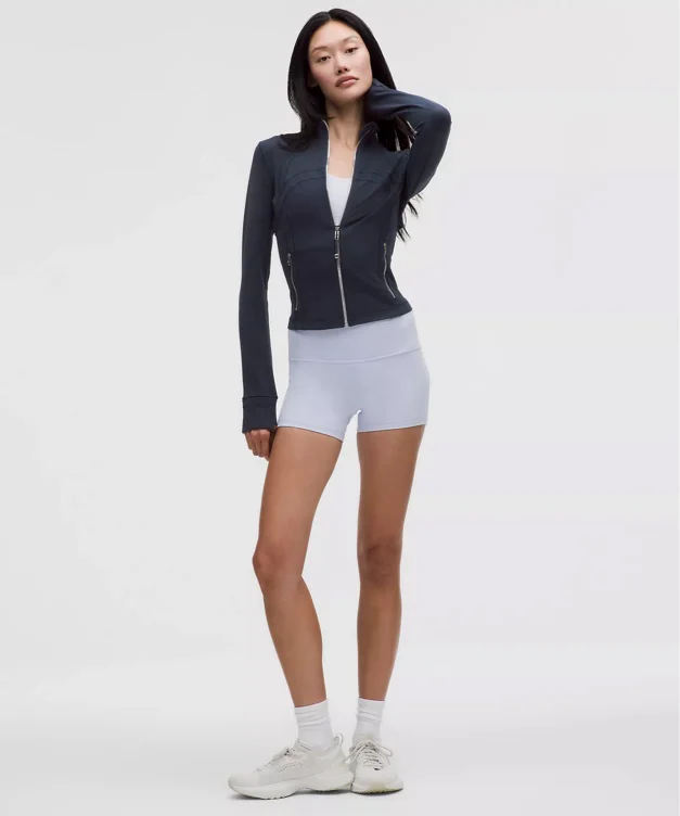 Define Cropped Jacket *Nulu - navy blue/silver/silver - 
