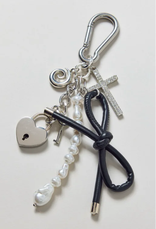 Glam Girl Charm Keychain
