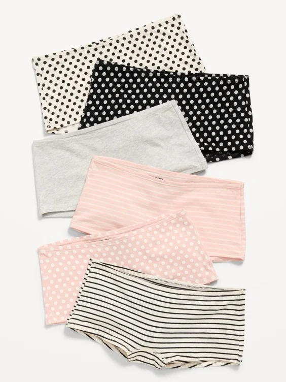 Boyshorts Underwear 6-Pack for Girls | Old Navy