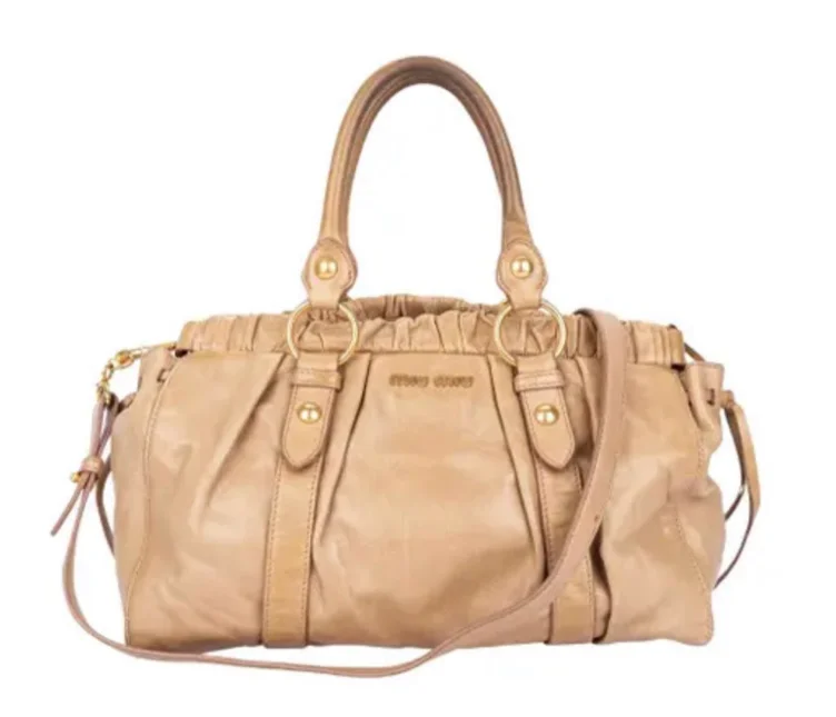 Vitello leather handbag