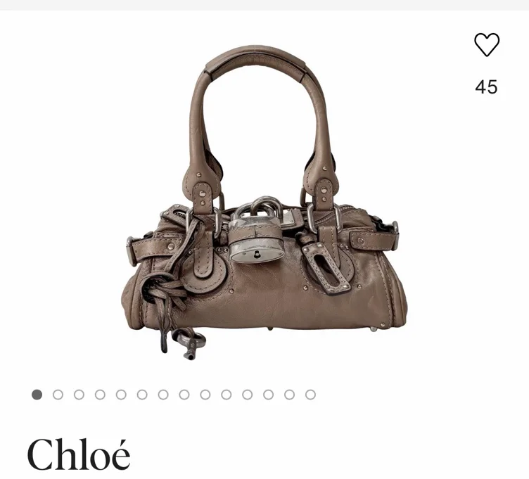 Paddington leather handbag