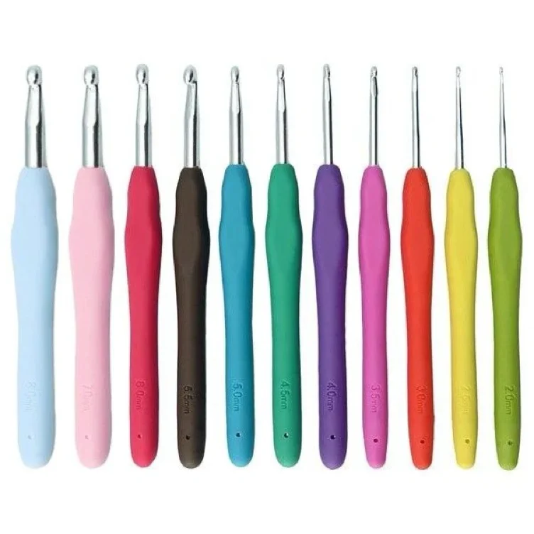 Easy Touch Crochet Hook Set - 11 sizes | One Size