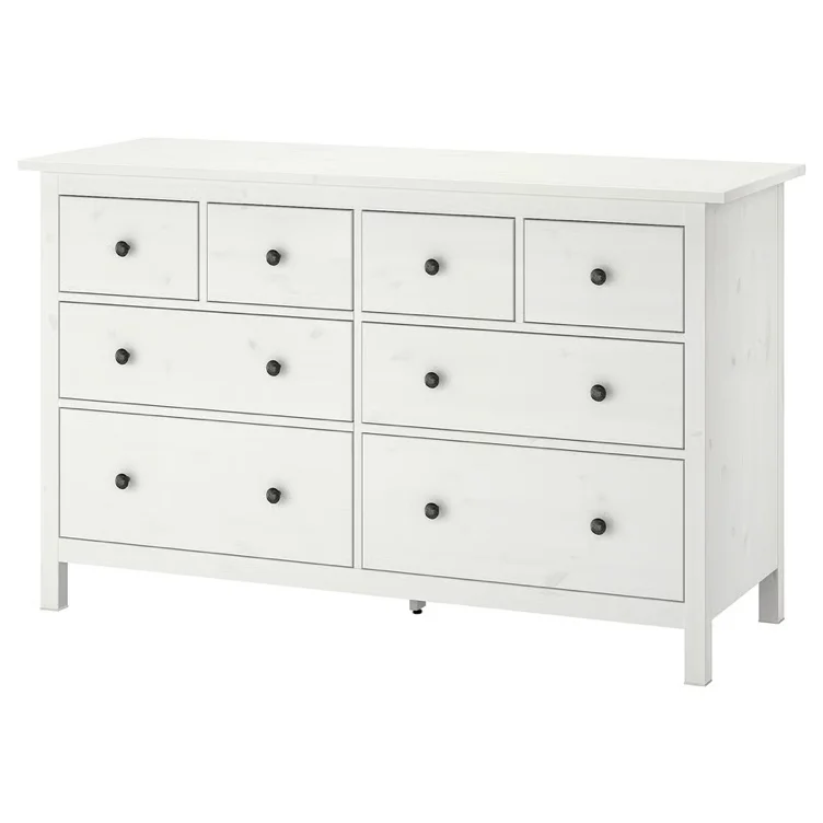 HEMNES 8-drawer dresser -  63x37 3/4 "