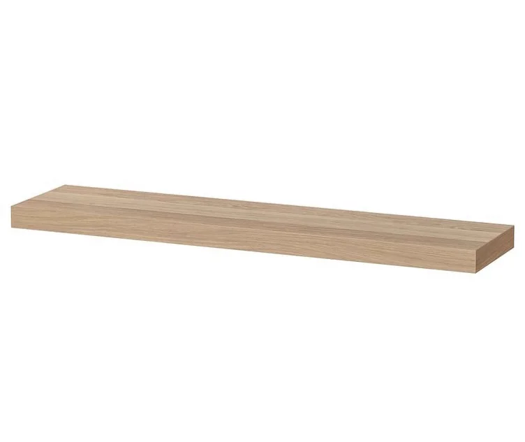 LACK Wall shelf - white stained oak effect 43 1/4x10 1/4 "