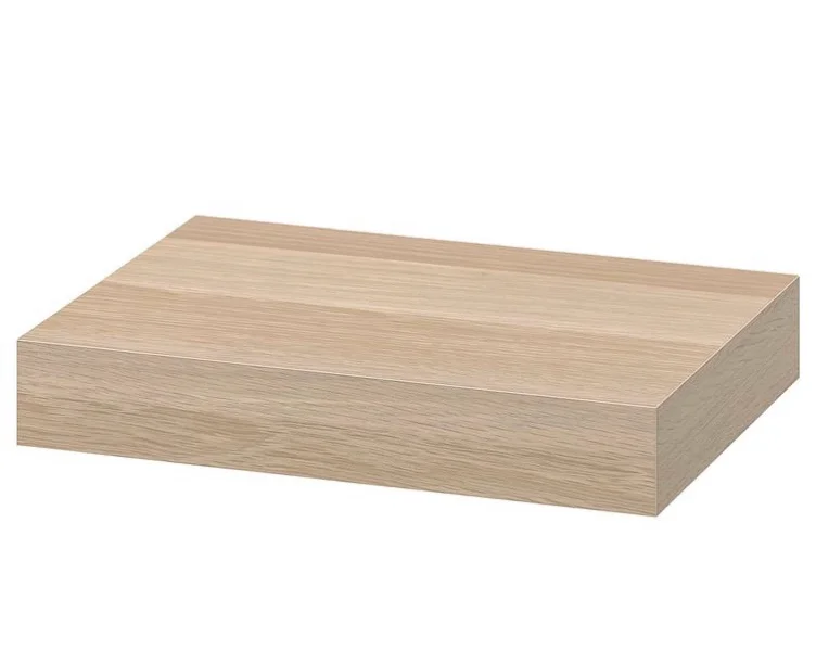 LACK Wall shelf - white stained oak effect 11 3/4x10 1/4 "