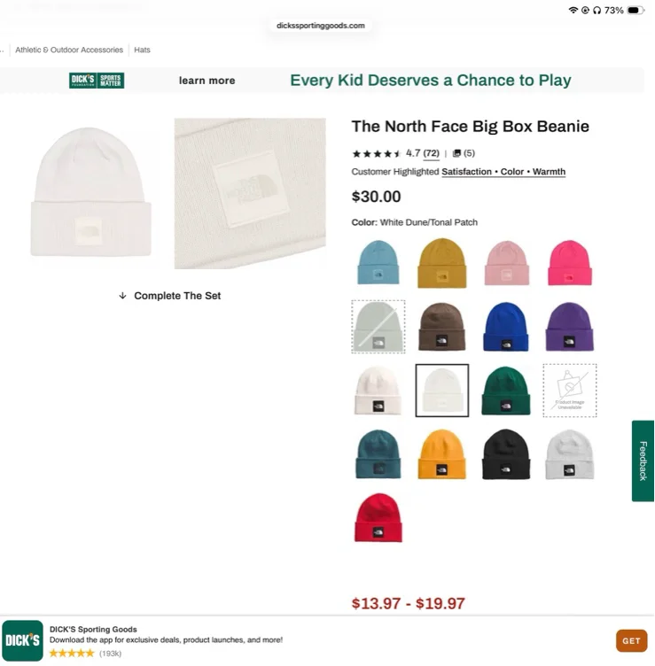 The North Face Big Box Beanie