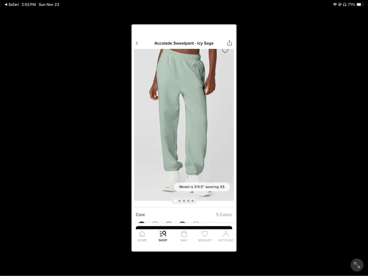 Accolade Sweatpant - Pink Quartz