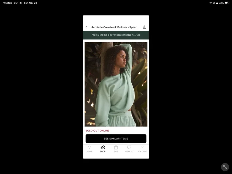 Accolade Crew Neck Pullover-spearmint
