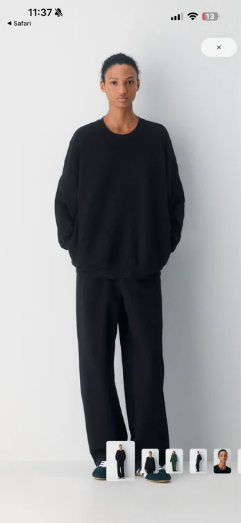 Cozy Sweatfleece New Mega Crew Sweatshirt