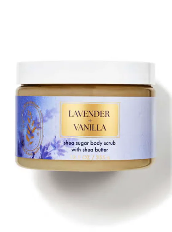 Lavender Vanilla Body Scrub 