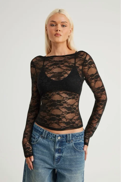Fitted Long Sleeve Top