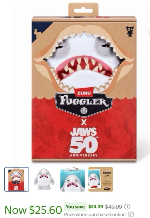 Fuggler Jaws Plush Figure