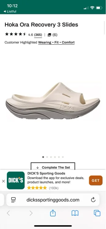 Hoka Ora Recovery Slide 3 (Cloud Blue/Stone Blue) Shoes
