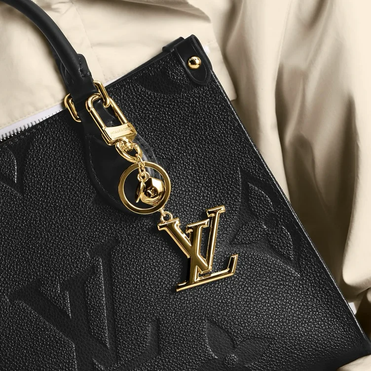 Lv Facettes Bag Charm & Key Holder