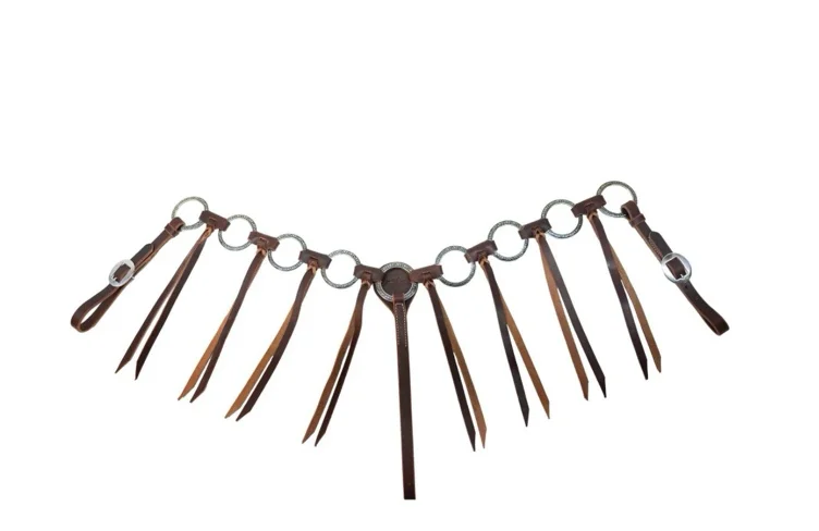 Ring Breast Collar with Tassel