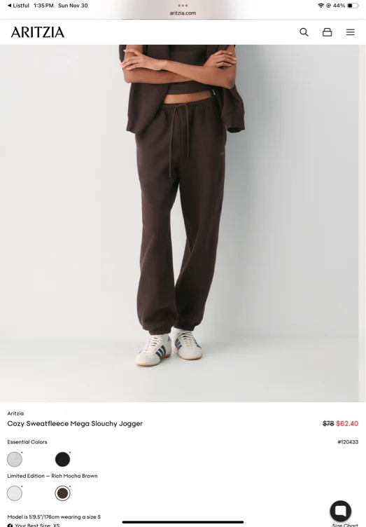 Cozy Sweatfleece Mega Jogger