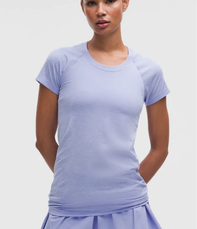 Swiftly Tech Short-Sleeve Shirt 2.0 *Hip Length - True Navy/True Navy - 2