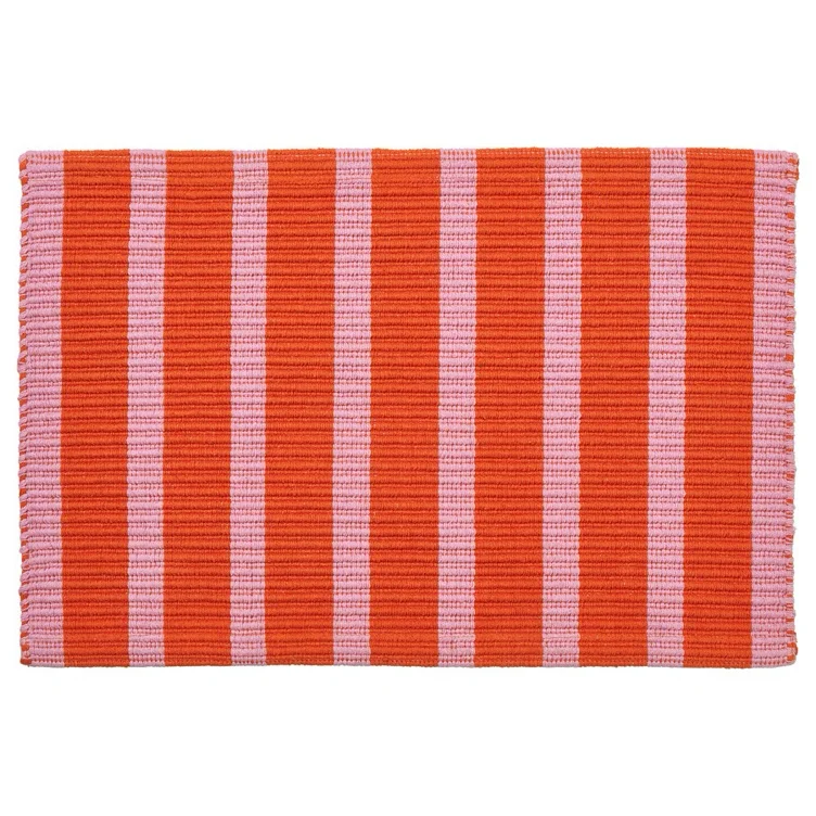 VÄGSKYLT Door mat - pink/orange 2 ' 0 "x2 ' 11 "
