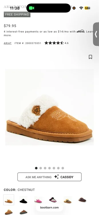 Ariat Women's Jackie Slippers