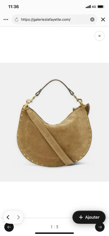 Isabel Marant - Sac à main Oskan Soft Zip
