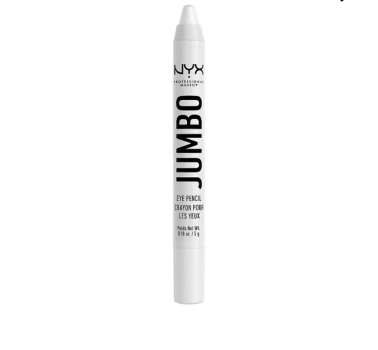 nyx jumbo white eye pencil