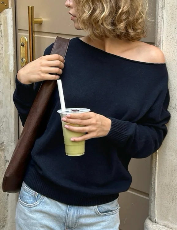 Maglione barchetta