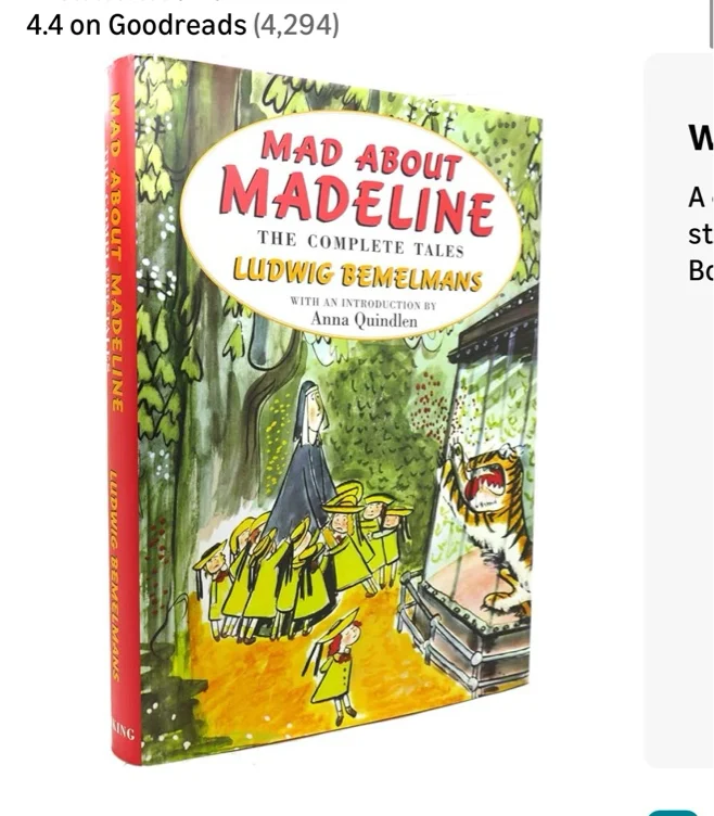 Mad About Madeline: The Complete Tales: Bemelmans, Ludwig, Quindlen, Anna: 9780670888160: Amazon.com: Books