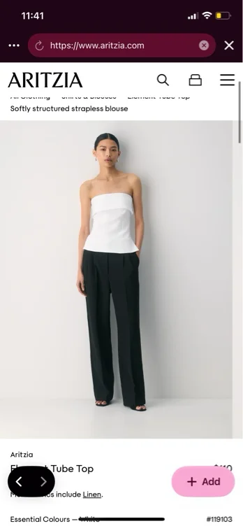 Element Tube Top