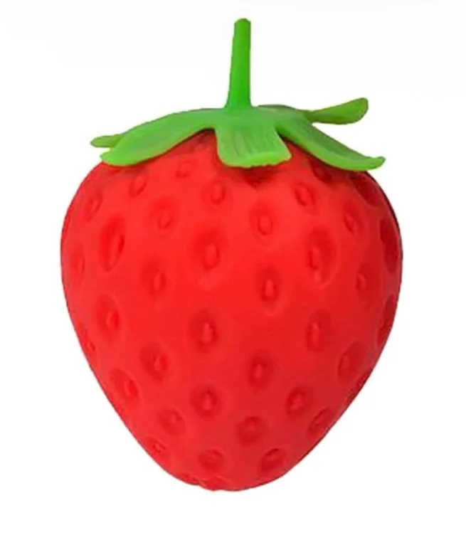 Amazon.com: Strawberry Squishy, Strawberry Squishy Sensory Fidget Giant Jumbo Big Slow Rising Stress Ball Squeeze Toy Fruit Realistic for Relief, Adults Kids Gifts Party Favor (1pcs) : Toys & Games
