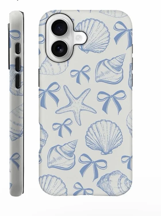 Entronix - Case Compatible with iPhone 17 - Soft-Touch Dual-Layer Sleek Cover - Navy Blue