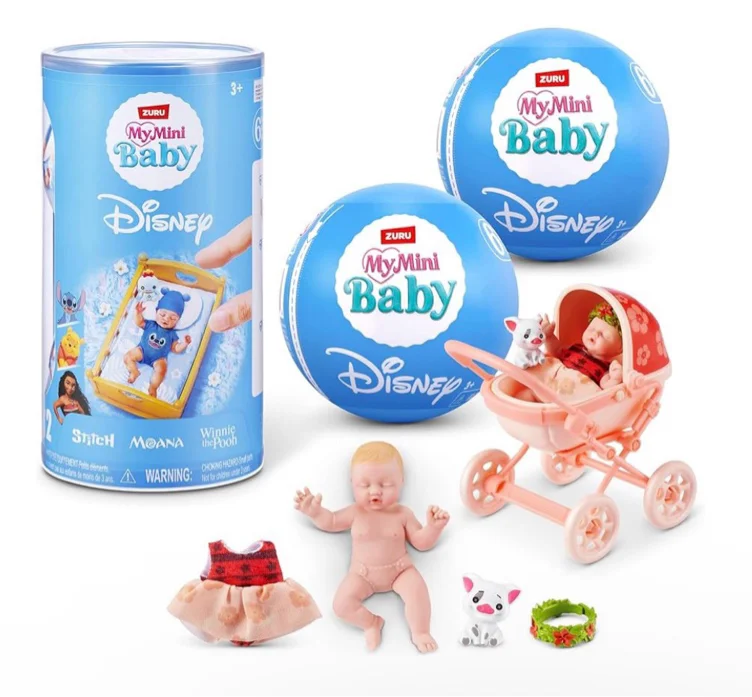 1 Mini Doll Toy For Kids  Cute Collectable Baby Toy Gift For Girls