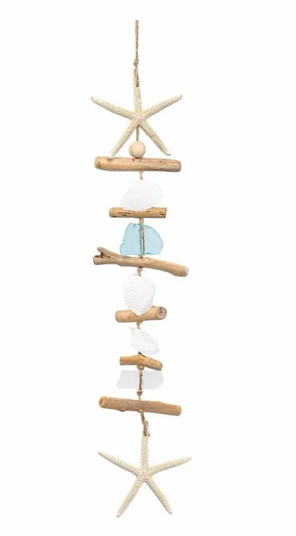 Amazon.com: JQAQJU Wooden Driftwood Wall Decor, Starfish Bathroom Decor with Sea Shells, Driftwood Beach Room Decor for Home Indoor Outdoor, Coastal Wall Art for Living Room, Bedroom and Dining Room Blue : Home & Kitchen