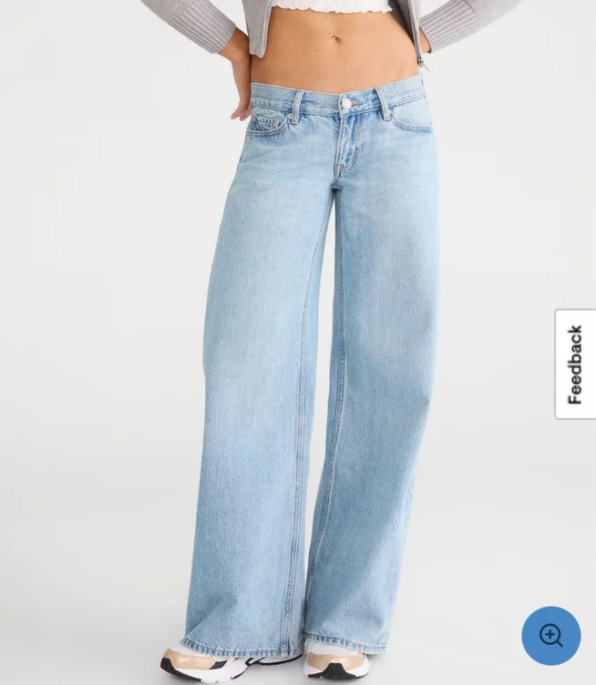WomenBottomsBuy 1, Get 1 Free JeansSuper Low-Rise Ultra Wide Leg JeanSuper Low-Rise Ultra Wide Leg Jean