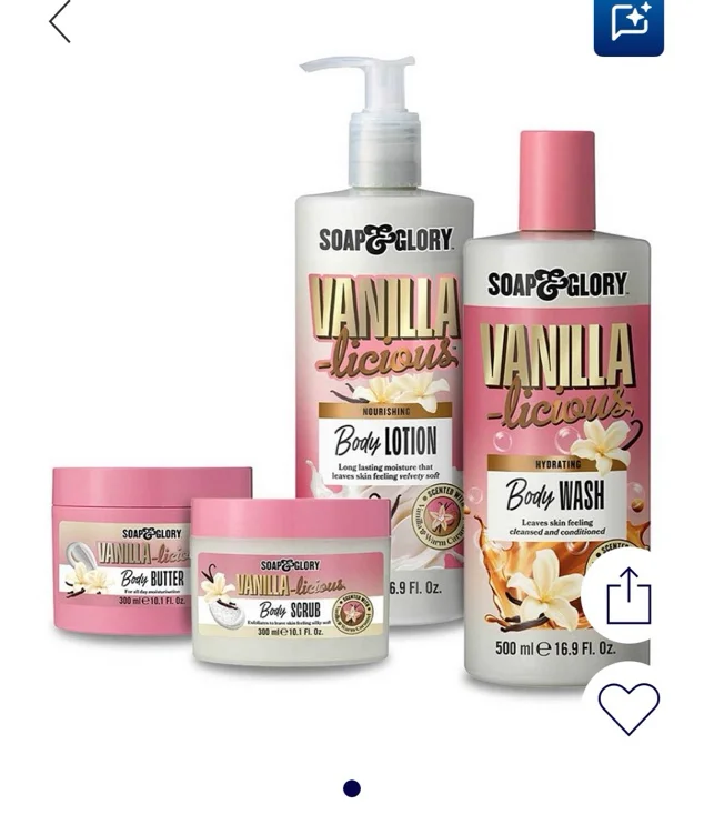 Soap & Glory Vanilla-licious Complete Bath & Body Bundle - Boots