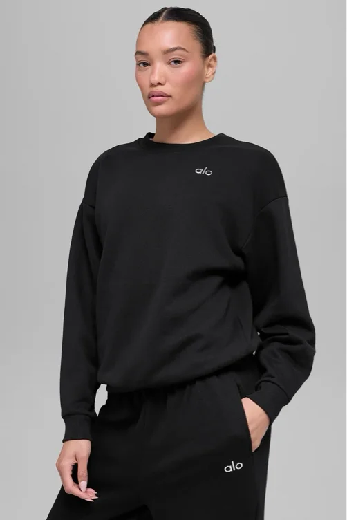 Accolade Crew Neck Pullover - Clover Green