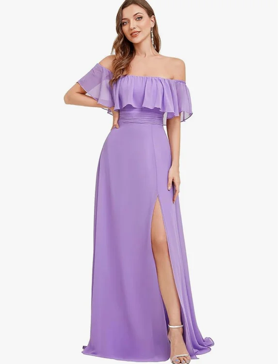 Size: 4; Color: Lavender, Navy, Burgundy, Purple