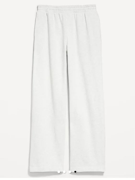 High-Waisted SoComfy Wide-Leg Sweatpants