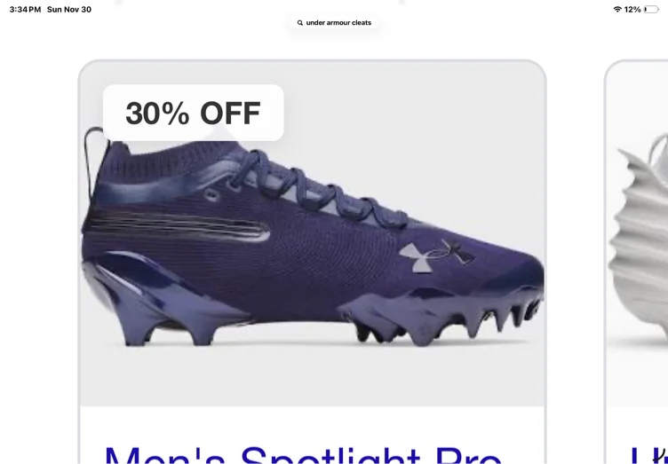 UA Spotlight Pro Suede