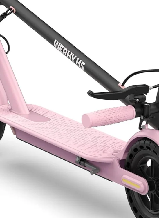 Amazon.com: Electric Scooter, 350W Motor & 8.5" Solid Tires, Up to 19 MPH & 15 Miles Rang, Foldable Commuter E Scooter for Adults & Teens : Sports & Outdoors