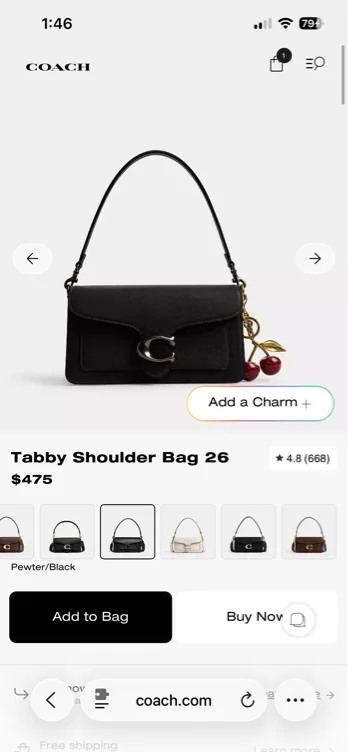 Tabby Shoulder Bag 26