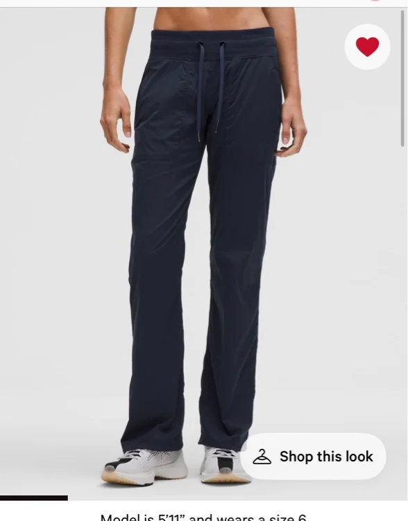 Dance Studio Mid-Rise Pant *Regular - true navy - 2