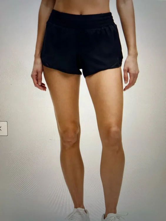 Hotty Hot High-Rise Lined Short 2.5" - true navy - 2