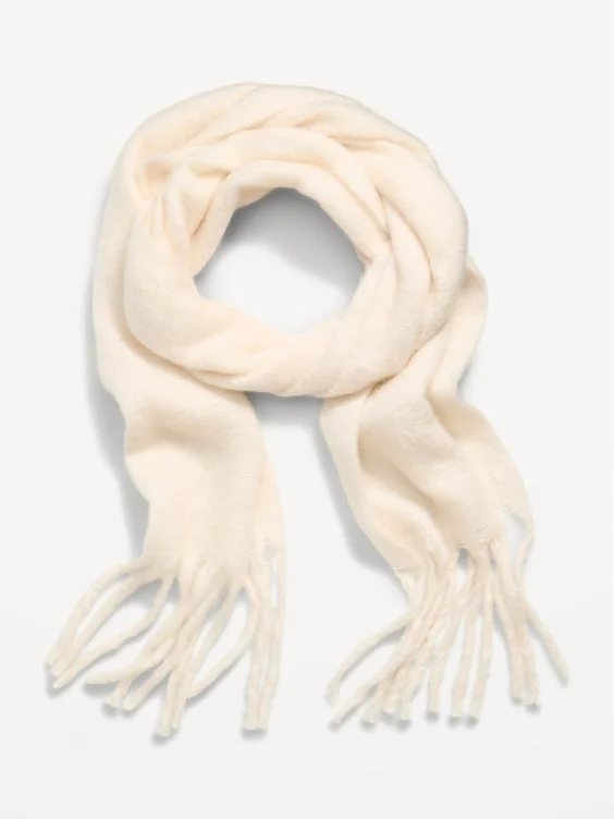 Brushed Fringed Scarf | Old Navy